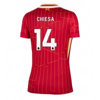 Echipament fotbal Liverpool Federico Chiesa #14 Tricou Acasa 2024-25 pentru femei maneca scurta